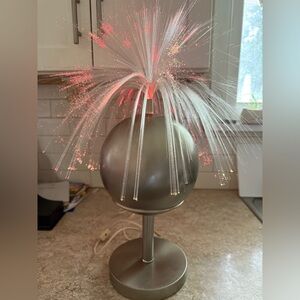 Vintage Fantasia-style Rotating Fiber Optic Light
